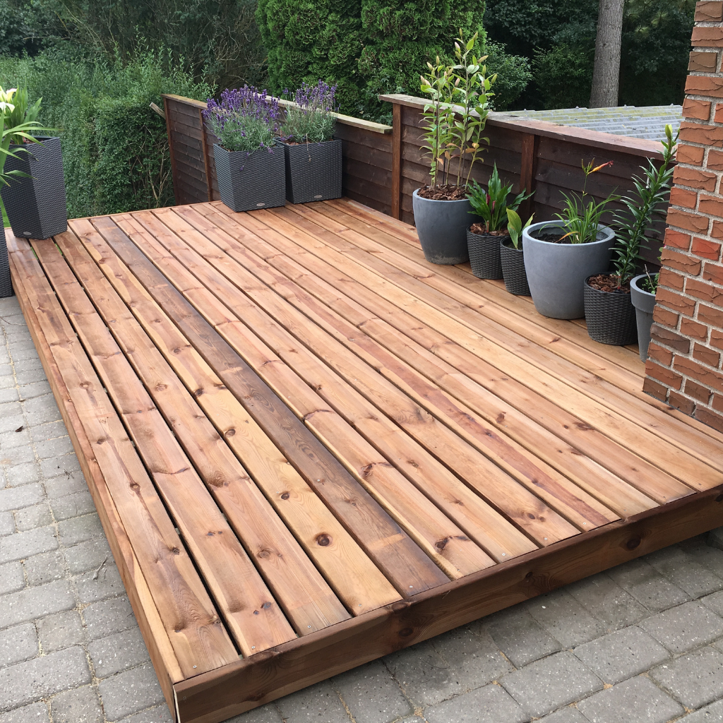 Patio Decking in Bebington