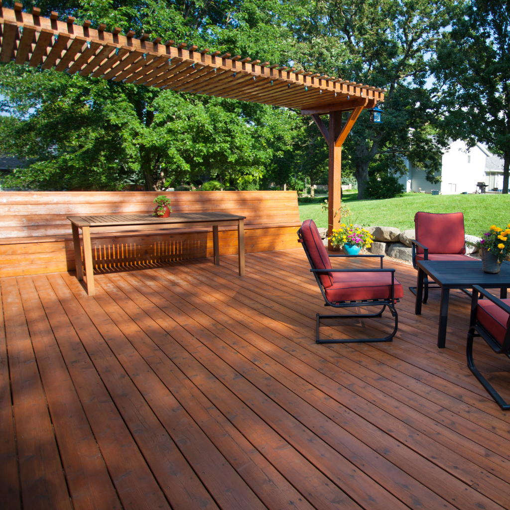 Patio Decking Replaced in Christleton