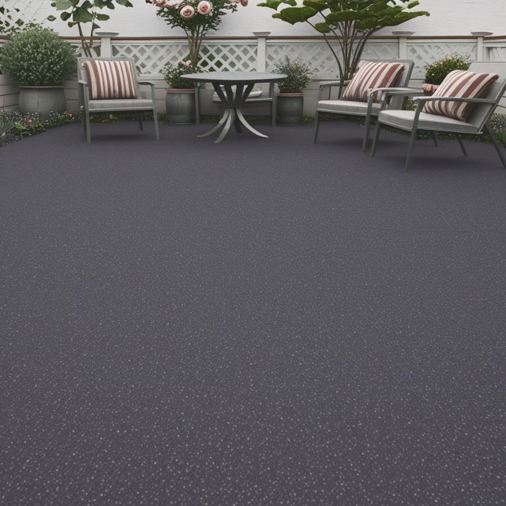 Black Resin Patio in Winwick